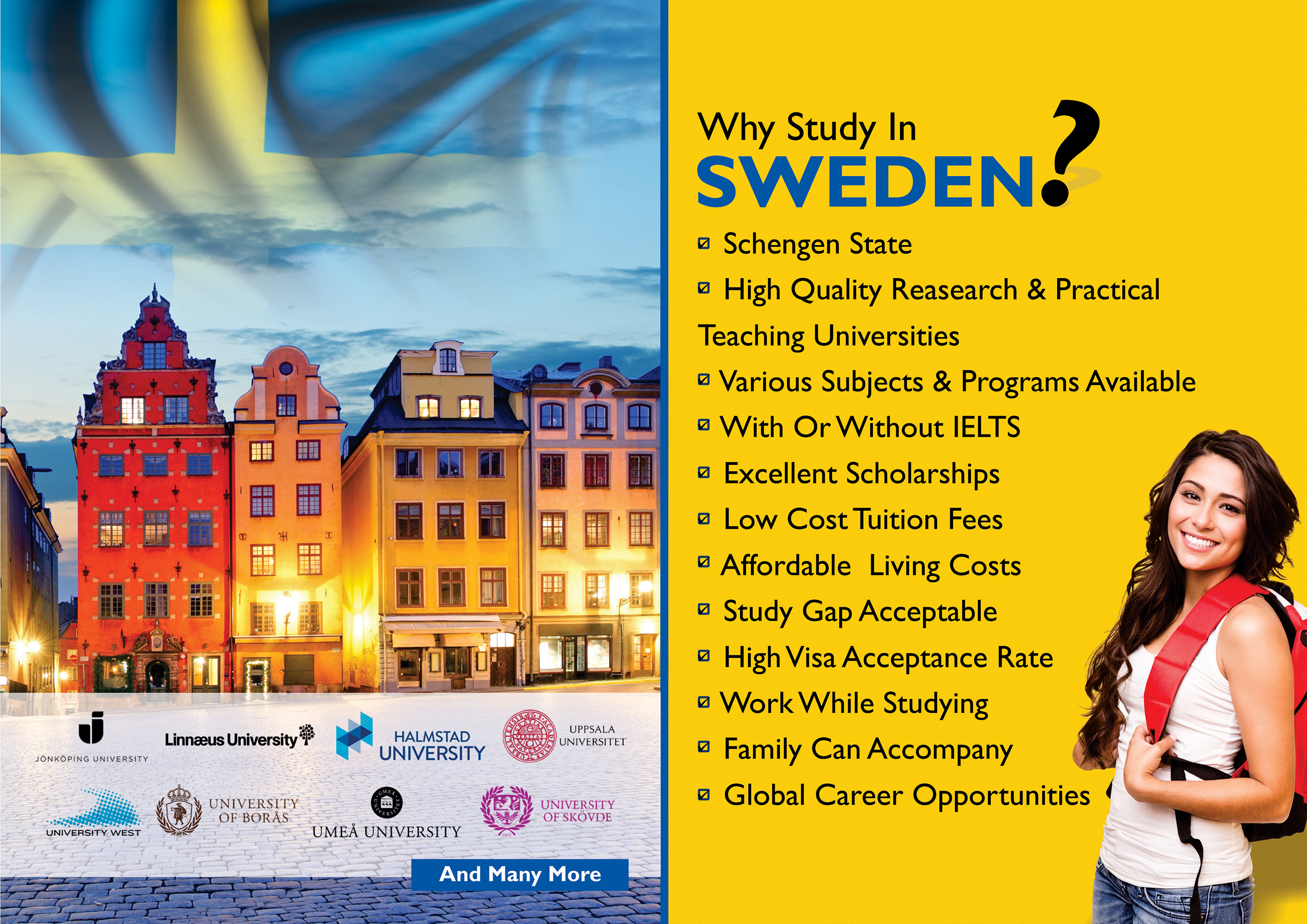 Admission In Swedish Universities