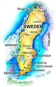 Sweden Map